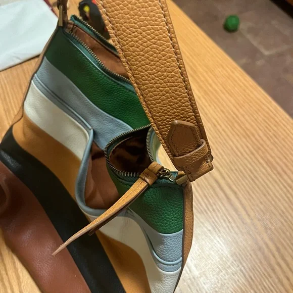 Fossil Multicolor Striped Hobo Bag - Picture 11 of 12